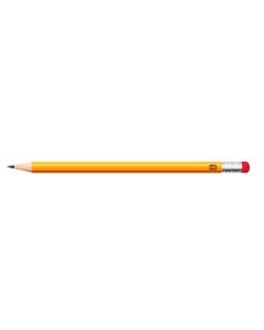 Pencil #2 w/Integrated Eraser